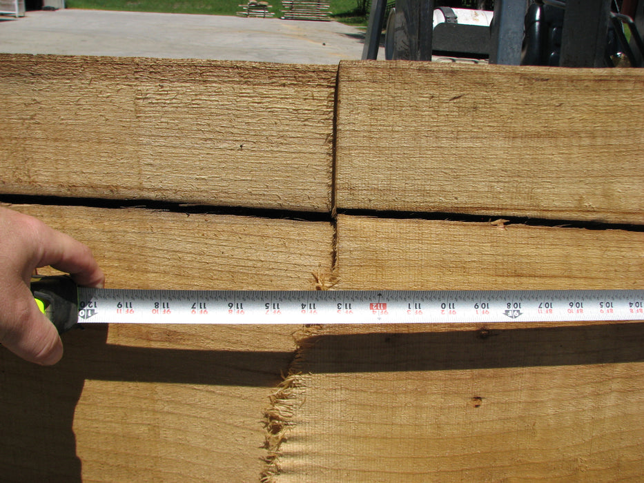 Cottonwood #7414(OC) - 2-1/2" x 17" to 24"and 3"-6" strip x 148" FREE SHIPPING within the Contiguous US. freeshipping - Big Wood Slabs