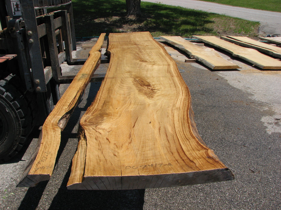 Cottonwood #7417(OC) - 2-1/4" x 21" to 28"and 3"-5" strip x 175" FREE SHIPPING within the Contiguous US. freeshipping - Big Wood Slabs