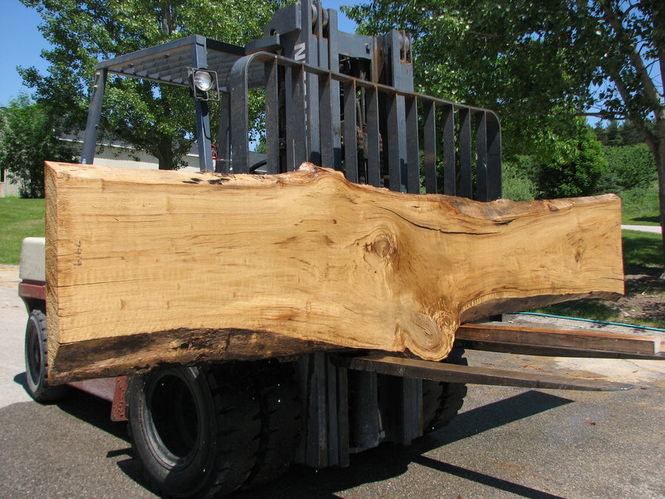 Cottonwood #7419(OC) - 2-1/2" x 16" to 30" x 163" FREE SHIPPING within the Contiguous US. freeshipping - Big Wood Slabs