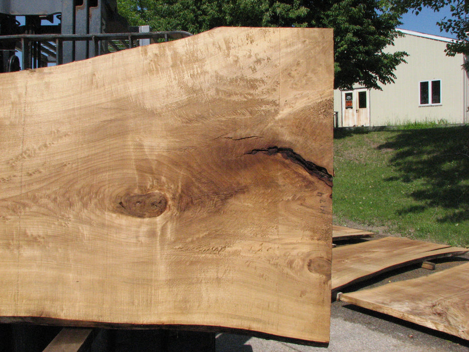 Cottonwood #7424(OC) - 2-1/4" x 37" to 49" x 117" FREE SHIPPING within the Contiguous US. freeshipping - Big Wood Slabs