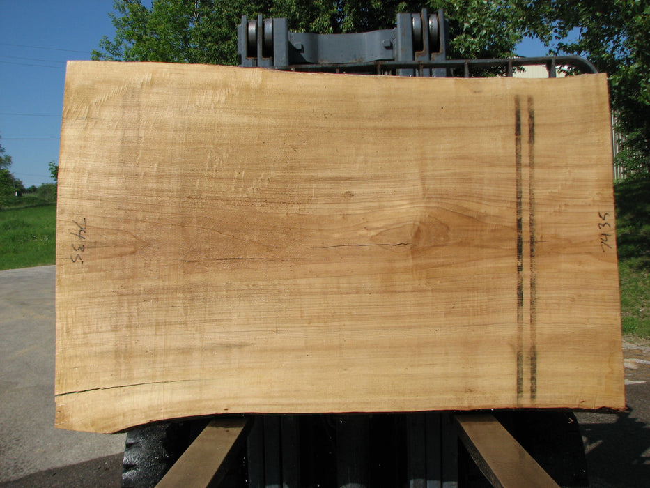 Cottonwood #7435(OC) - 2-1/2" x 43" to 50" x 73" FREE SHIPPING within the Contiguous US. freeshipping - Big Wood Slabs