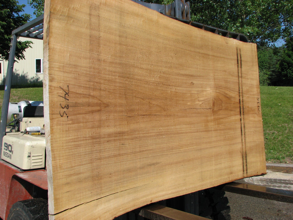 Cottonwood #7435(OC) - 2-1/2" x 43" to 50" x 73" FREE SHIPPING within the Contiguous US. freeshipping - Big Wood Slabs