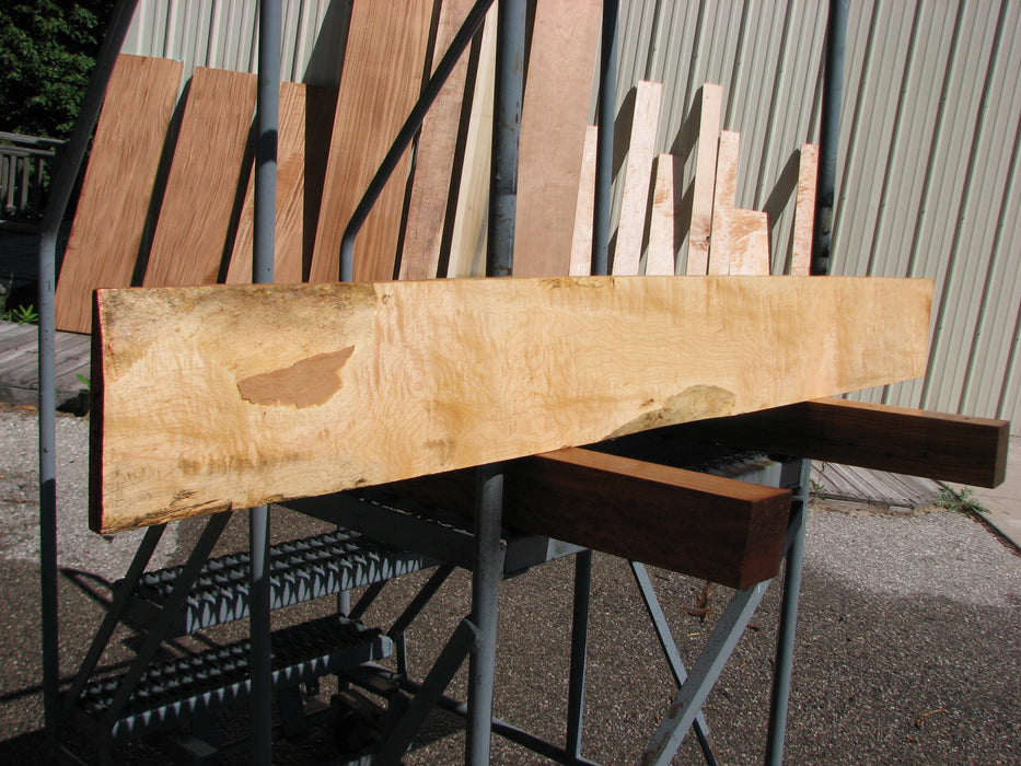 Maple #7473 - 3/4" x 6" x 54" FREE SHIPPING within the Contiguous US. freeshipping - Big Wood Slabs