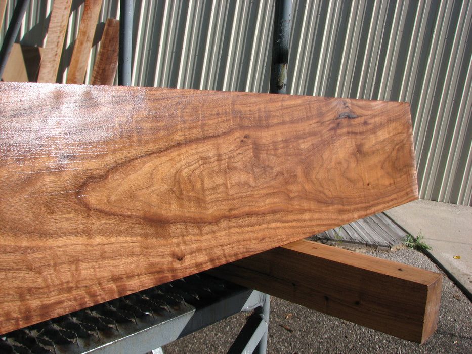 Walnut, American #7606(OC) - 15/16" x 8-1/4" x 60" FREE SHIPPING within the Contiguous US. freeshipping - Big Wood Slabs