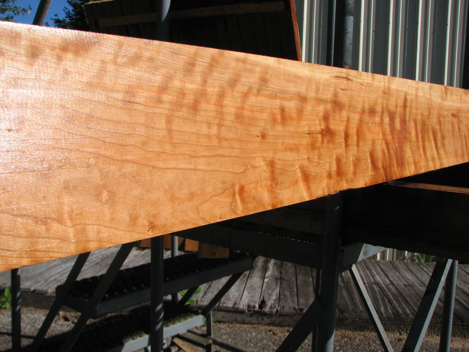Cherry, American #7609(OC) - 15/16" x 6" x 94" FREE SHIPPING within the Contiguous US. freeshipping - Big Wood Slabs
