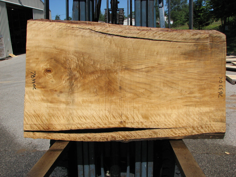 Cottonwood #7633(ROC) - 2-1/2" x 27" to 33" x 55" FREE SHIPPING within the Contiguous US. freeshipping - Big Wood Slabs