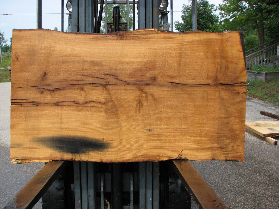 Oak, White #7663(ROC) - 1-3/4" x 31" - 36" x 60" FREE SHIPPING within the Contiguous US. freeshipping - Big Wood Slabs