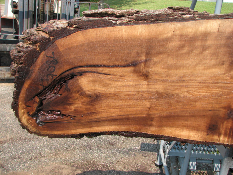 Walnut, American #7806(LA)  2" x 15" x 84" - FREE SHIPPING within the Contiguous US. freeshipping - Big Wood Slabs