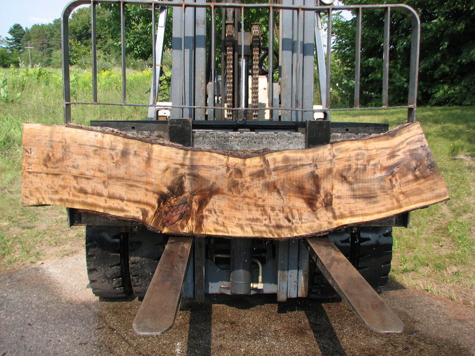 Walnut, American #7825(LA)  2" x  15" to 16" x 87" - FREE SHIPPING within the Contiguous US. freeshipping - Big Wood Slabs
