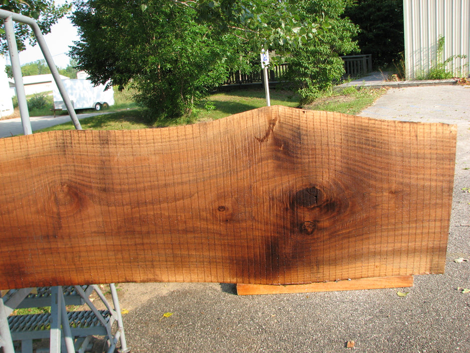 Walnut, American #7834(LA)  1-3/4" x 10" to 15" x 106" - FREE SHIPPING within the Contiguous US. freeshipping - Big Wood Slabs