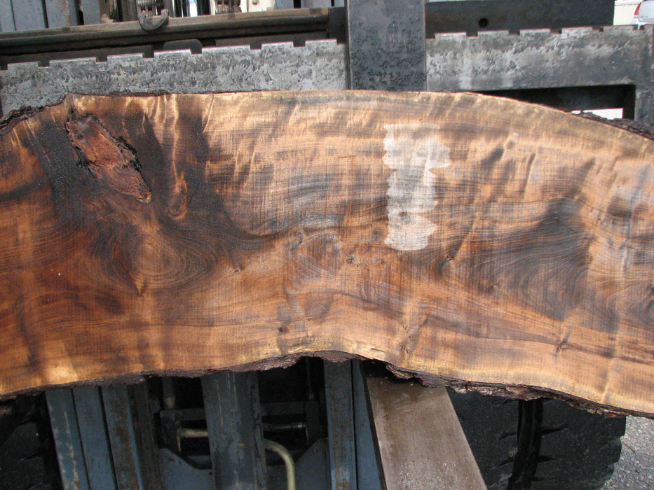 Walnut, American #7898(LA) - 4-1/4" x 9" to 16" x 85" - FREE SHIPPING within the Contiguous US. freeshipping - Big Wood Slabs