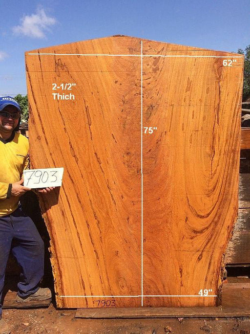 Angelim Pedra #7903- 2-1/2″ x 49″ to 62″ x 75″ FREE SHIPPING within the Contiguous US. freeshipping - Big Wood Slabs