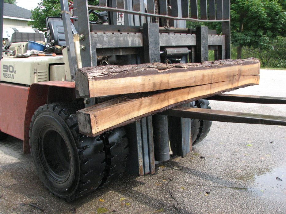 Walnut, American #8002(LA) - 5-1/2"" x 8" to 11" x 98" - FREE SHIPPING within the Contiguous US. freeshipping - Big Wood Slabs