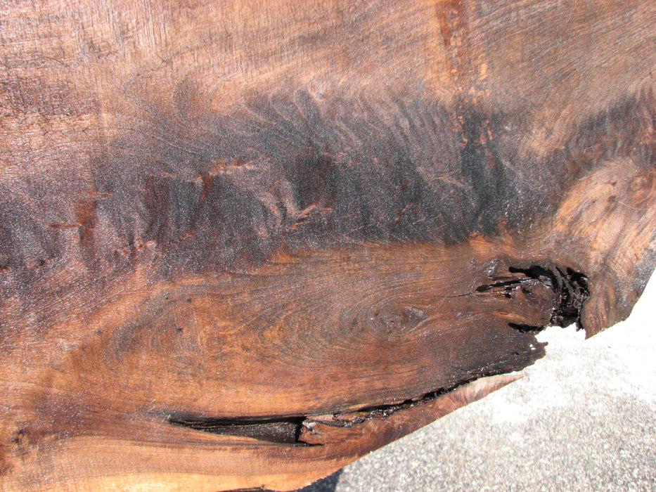 Walnut, American #8004(LA) - 2-1/4" x 19" to 25" x 167" - FREE SHIPPING within the Contiguous US. freeshipping - Big Wood Slabs