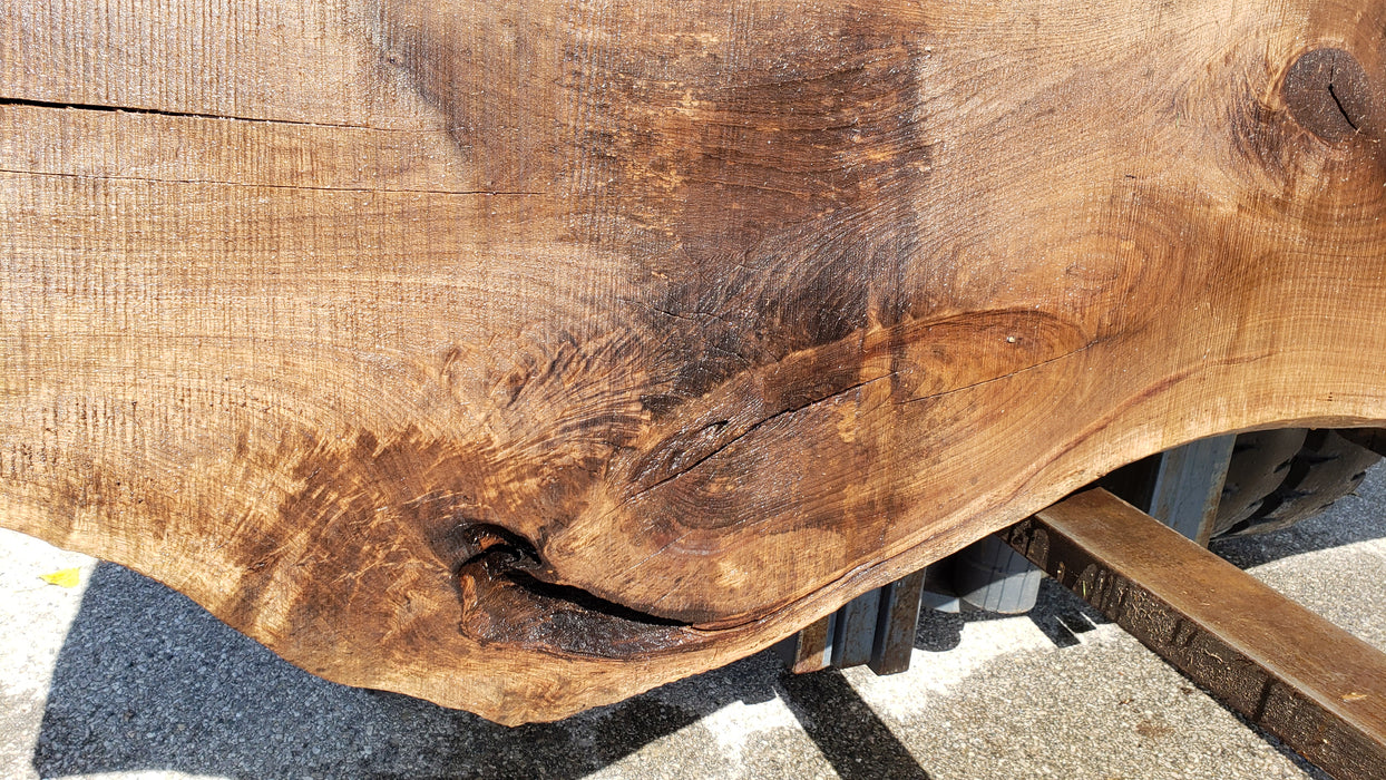 Walnut, American #8006(LA)- Book Matched Set - 2-1/4" x (44" to 60") x 121" - FREE SHIPPING within the Contiguous US. freeshipping - Big Wood Slabs