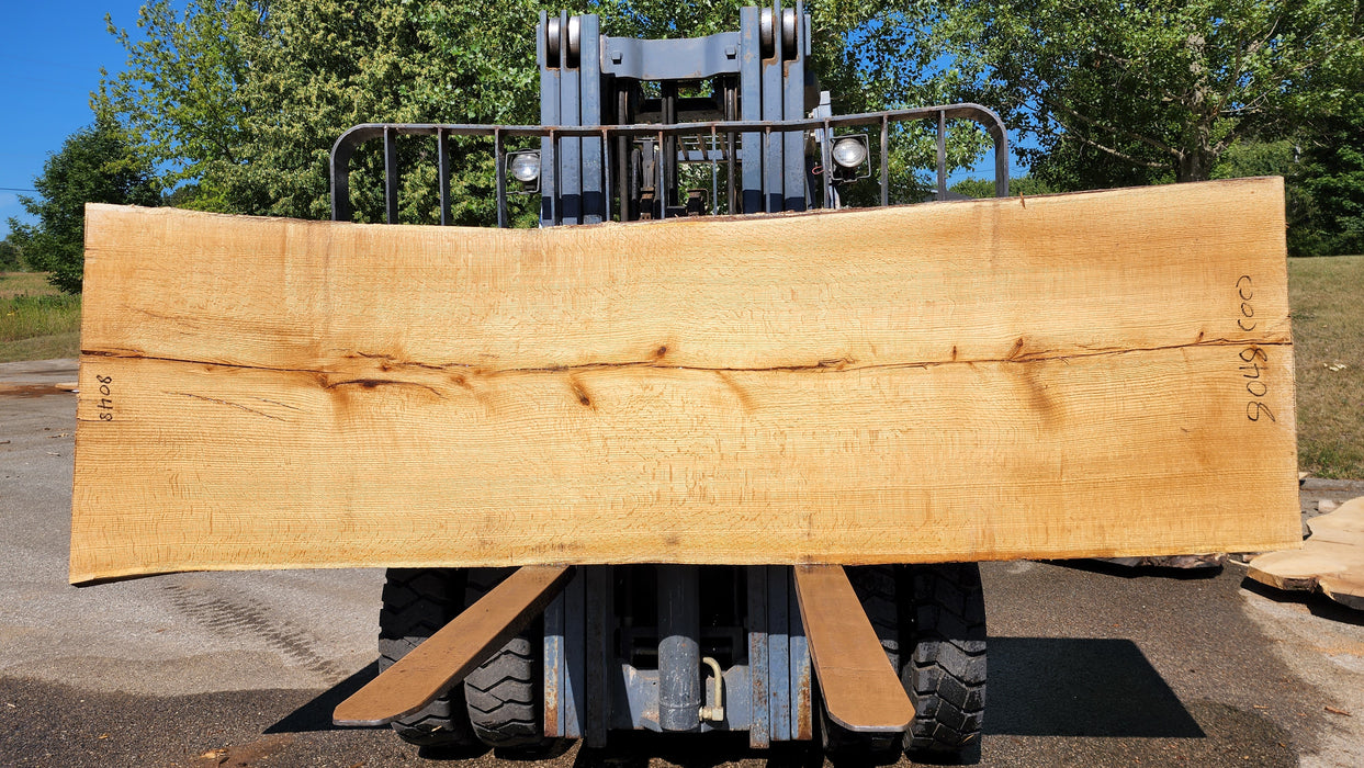 Red Oak, Quarter Sawn #8048(OC) - 2-1/4" x 36" to 40" x 125" FREE SHIPPING within the Contiguous US.