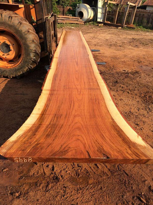 Jatoba-Brazilian Cherry #8995– 2 5/8″ x 25″ to 54″ x 288″ FREE SHIPPING within the Contiguous US. freeshipping - Big Wood Slabs