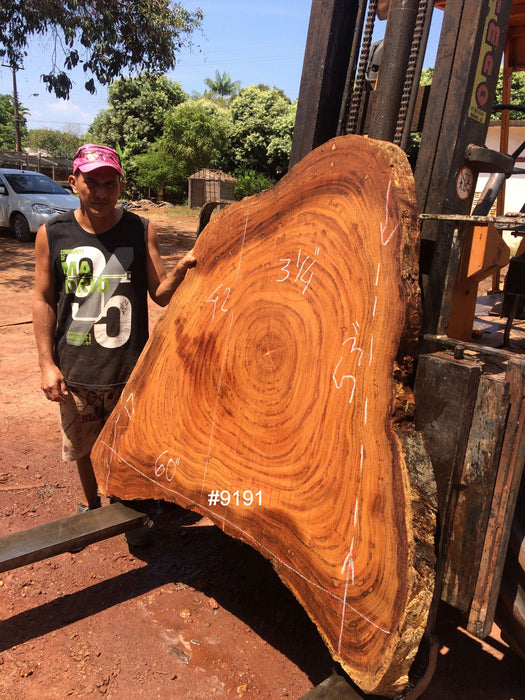 Angelim Pedra #9191 - 3-1/4" x 17" to 53" x 60" FREE SHIPPING within the Contiguous US. freeshipping - Big Wood Slabs