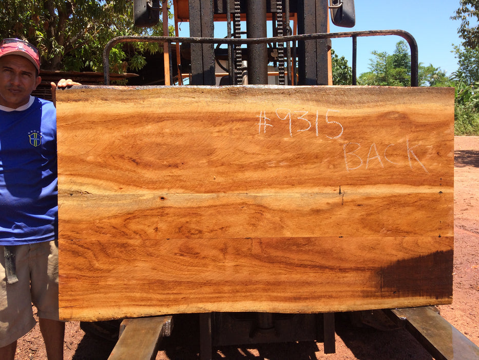Goncalo Alves / Tigerwood #9315 - 1-5/8" x 36" to 38" x 65" FREE SHIPPING within the Contiguous US. freeshipping - Big Wood Slabs