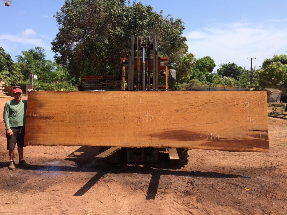 Angelim Pedra #9347 - 2-1/4" x 45" to 46" x 193" FREE SHIPPING within the Contiguous US. freeshipping - Big Wood Slabs