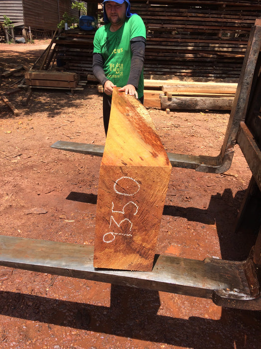 Angelim Pedra #9350 - 8-1/4" 15" to  16" x 58" FREE SHIPPING within the Contiguous US. freeshipping - Big Wood Slabs