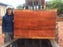 Jatoba / Brazilian Cherry # 9539 – 1-7/8 x 37" to 38″ x 53″ FREE SHIPPING within the Contiguous US. freeshipping - Big Wood Slabs