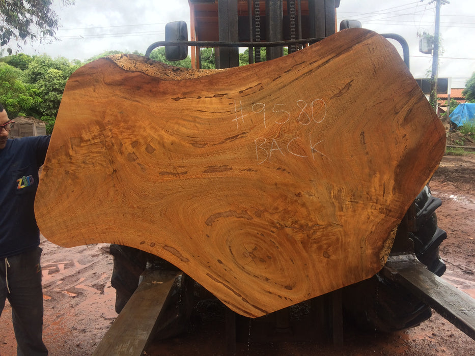 Angelim Pedra # 9580 - 2-1/8" x 30" to 49" x 82" FREE SHIPPING within the Contiguous US. freeshipping - Big Wood Slabs