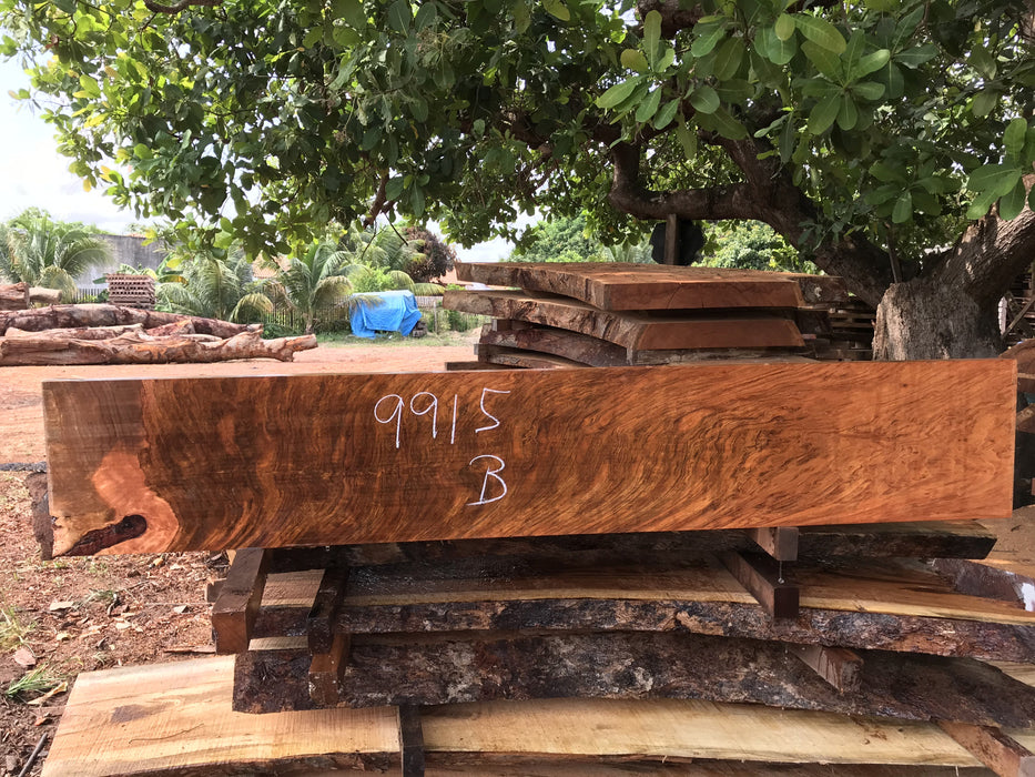 Jatoba-Brazilian Cherry – #9915 - 2″ x 12″ x 69" FREE SHIPPING within the Contiguous US. freeshipping - Big Wood Slabs