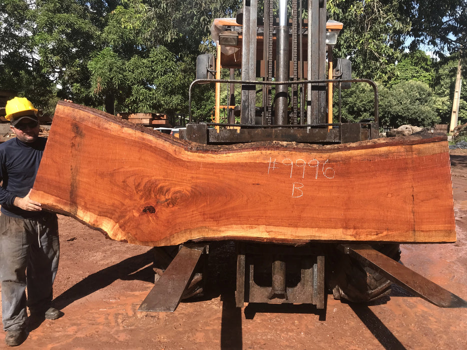 Jatoba / Brazilian #9996 –2-1/4″ x 24″ to 30″ x  109" to 118" FREE SHIPPING within the Contiguous US. freeshipping - Big Wood Slabs