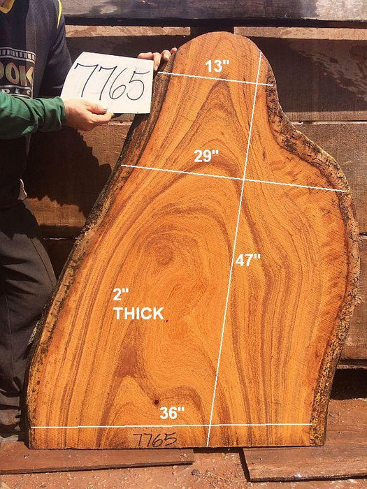 Angelim Pedra #7765 - 2" x 13" to 36" x 47" FREE SHIPPING within the Contiguous US. freeshipping - Big Wood Slabs
