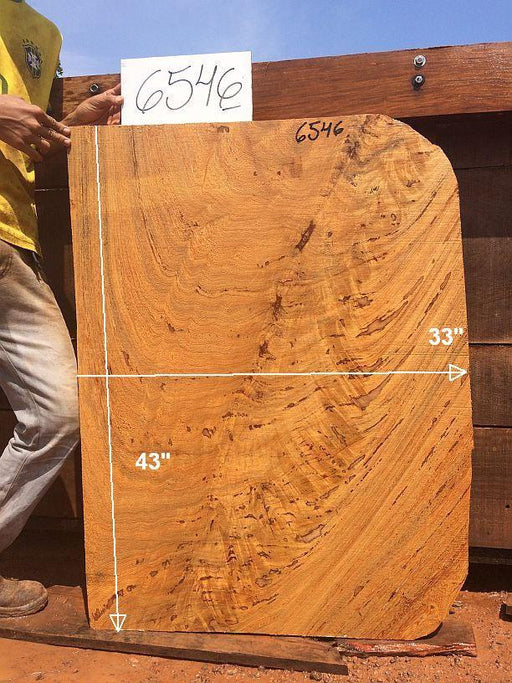 Angelim Pedra #6546- 3-1/2" x 31" to 33" x 43" FREE SHIPPING within the Contiguous US. freeshipping - Big Wood Slabs