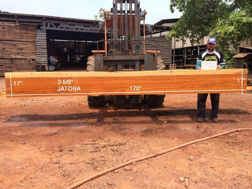 Jatoba / Brazilian Cherry #9112– 2-5/8" x 11-1/2″ x 170″ FREE SHIPPING within the Contiguous US. freeshipping - Big Wood Slabs