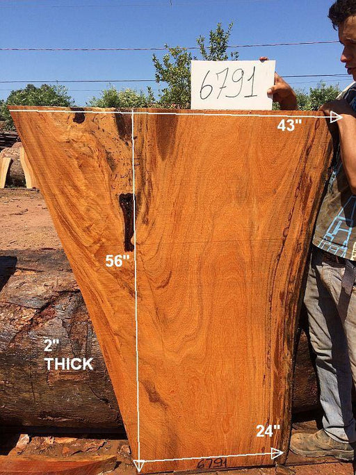 Angelim Pedra #6791 - 2" x 24" - 43" x 56" FREE SHIPPING within the Contiguous US. freeshipping - Big Wood Slabs